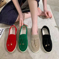 European and american export  new arrival: women's slip-on loafers, sizes 35-45, premium style, chanel-inspired, easy slip-on, rubber sole