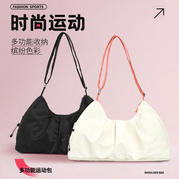 New lightweight fashion luggage large capacity men's and women's yoga fitness bag business trip short trip boarding storage bag