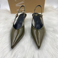 Za women's shoes 2025 new arrivals: versatile pointed-toe high heels, stiletto heels, closed-toe open-back european and american style high heels, niche designs