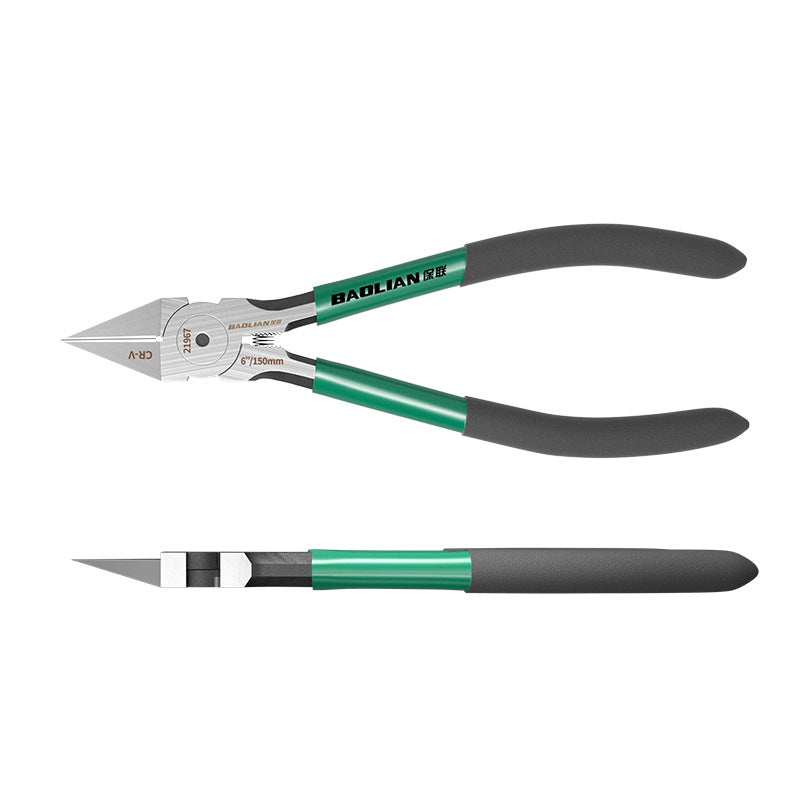 Special tip water mouth pliers, partial water pliers, electrician's special water mouth pliers, high hardness, ultra-thin sharp diagonal pliers