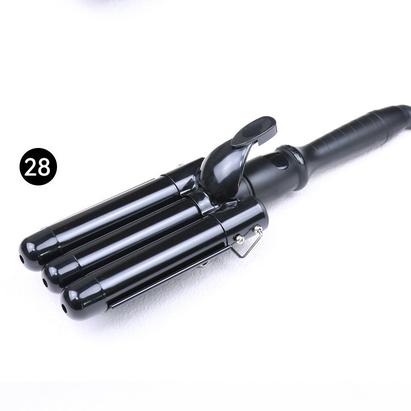 Cross-border egg roll head curling iron 32mm large wave electric negative ion does not hurt hair care water ripple curling iron