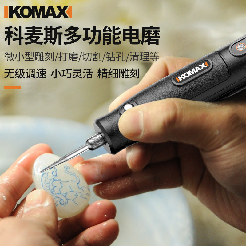 Electric grinder mini handheld polishing jade carving tool household multifunctional grinder mini micro electric drill