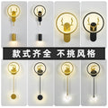 New arrival wall lamp deer head normcoreaccessible luxury modern pastoral style grids starry sky spotlight background wall master bedroom pair