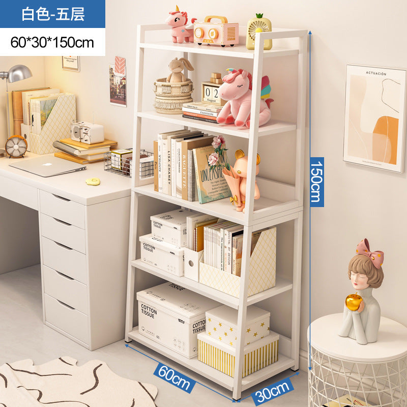 Shelf Multi-layer storage shelf Floor-to-ceiling office locker Shelf Layered shelf Living room display Cabinet with door