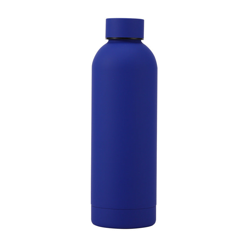 new arrival 304 stainless steel thermos cup large capacity double-layer vacuum small mouth bottle portable car sports water cup