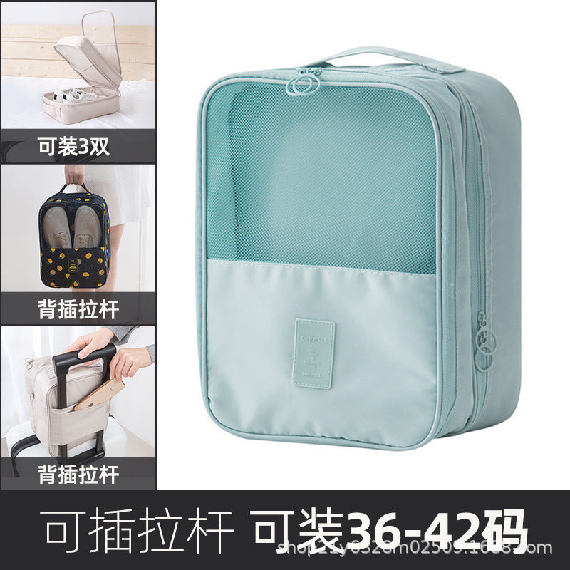 Shoe storage bag waterproof shoe bag bag shoe box dustproof multiple pairs of suitcases portable shoe bag travel artifact