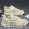 Winter men's lightweight mesh sneakers - breathable, anti-odor, casual white sneakers with soft soles
