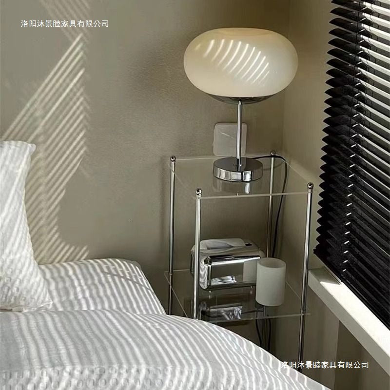 Trolley second-hand acrylic movablecasual bedside table sofa side table popular storage multi-layer storage rack
