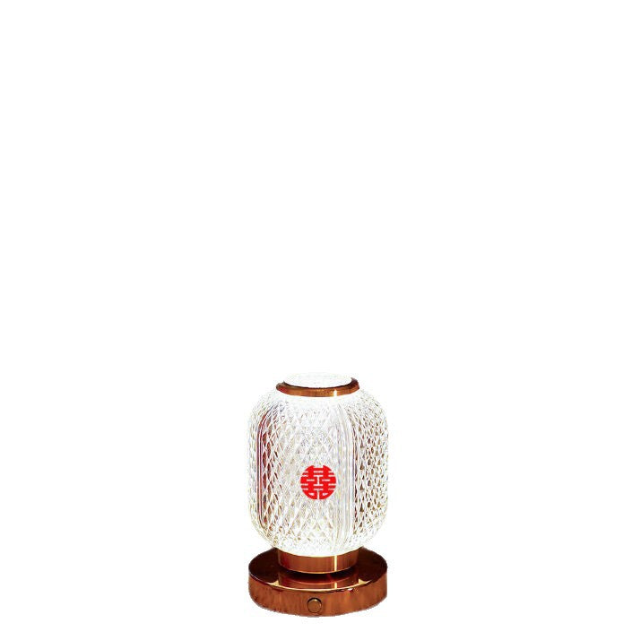 Wedding lamp table lamp wedding room decoration bedside lamp ornament gift for the newcomer bedroom bridal dowry lamp happy lamp