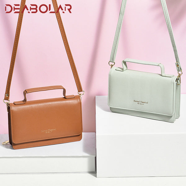 Women's bag wholesale simple and fashionable small square bag shoulder bag mini messenger bag multi-function mobile phone bag women