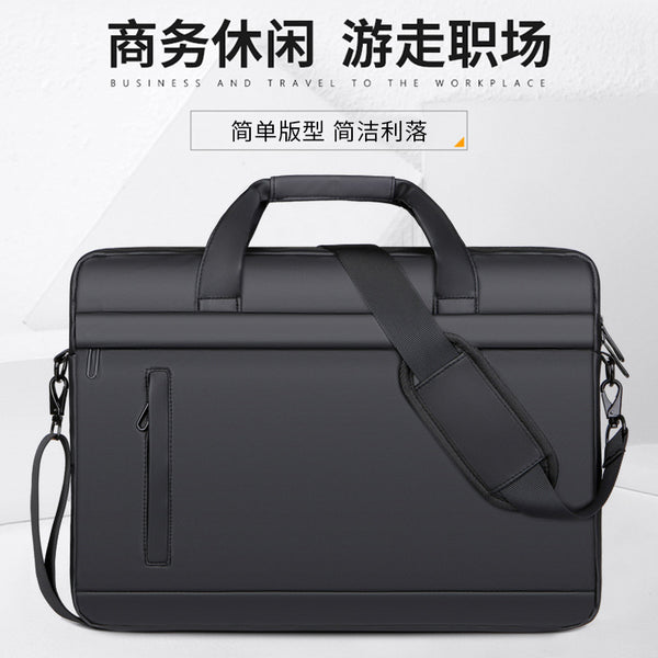 Wholesale 15.6 inch laptop bag wear-resistant waterproof portable shoulder messenger bag can be printed Logo