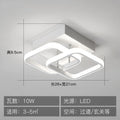 Hallway aisle light modern minimalist entryway ceiling light smart stepless remote control cloakroom stairway balcony foyer light