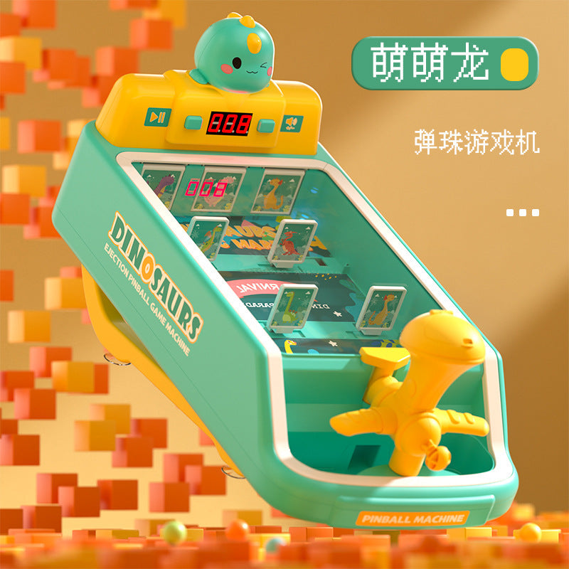 Ruijues cross-border new marble game machine shooting kids educational toys early education boys kids cool sound and light