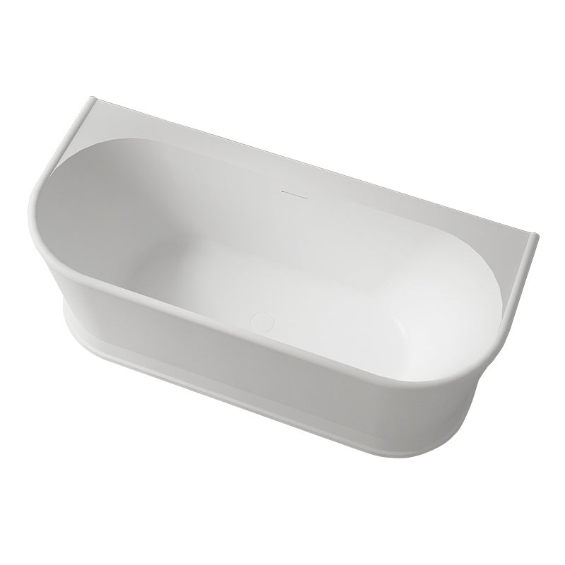 TW Traville European acrylic family bathtub against the wall light luxury hotel B & B Internet celebrity adult integrated bathtub