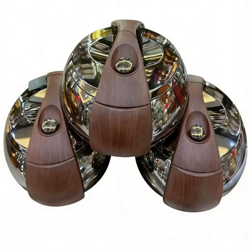 High-end luxury new food warmernew arrival cross-border 3pcs thermal insulation tableware 4l-5l-6l large capacity