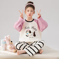 Girls' pajamas - spring/autumn cotton lightweight long sleeve set - new stylish princess style loungewear for kids