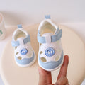 new soft-soled baby sandals & functional shoes: anti-slip, closed-toe, breathable leather prewalker shoes for boys & girls (ages 1-3)
