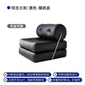 Single sofa small apartment living room tofu block tajine sofa bed foldable dual-purpose cream style modular lazy sofa