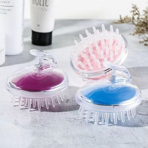 Shampoo Brush Adult Massage Brush Hair Shampoo Comb Scalp Head Silicone Anti-itching Scratch