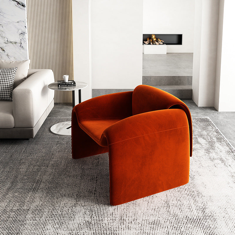 Balcony italian chair reception casual single sofa living room special-shaped creative m-shaped crab chair tiger chair
