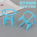 Beauty egg holder plastic shelf gourd puff four-corner drying rack blue makeup egg storage box