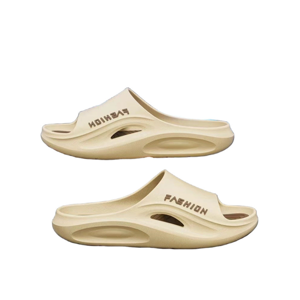 New men's slippers - summer thick-soled, cloud-like comfort, indoor/outdoor beach sandals, anti-slip, wholesale