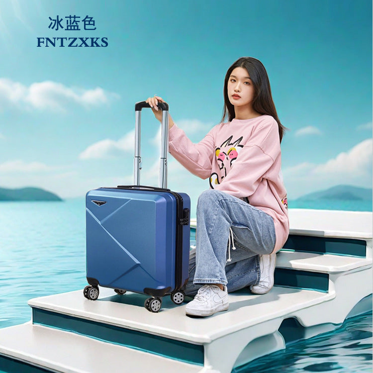 New 18-inch boarding case password case 20-inch suitcase strong and durable case universal wheel suitcase trolley case men