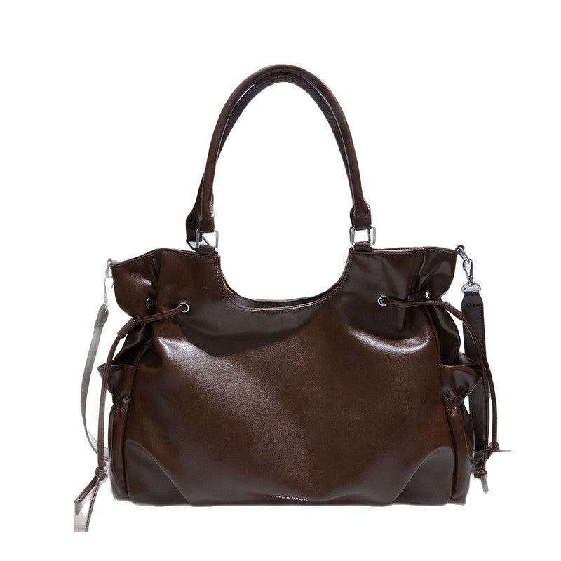 Yunzhen's same ins super popular shoulder bag for women 2025new arrivalfashion style handbag large capacity easiest for match crossbody bag