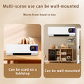 Heater for homewall-mounted heater bathroom heating electric heater desktop remote control heating and cooling heater