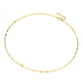 18k gold titanium steel gold-plated lace choker necklace for women short clavicle ins rhombus necklace stainless steel simple