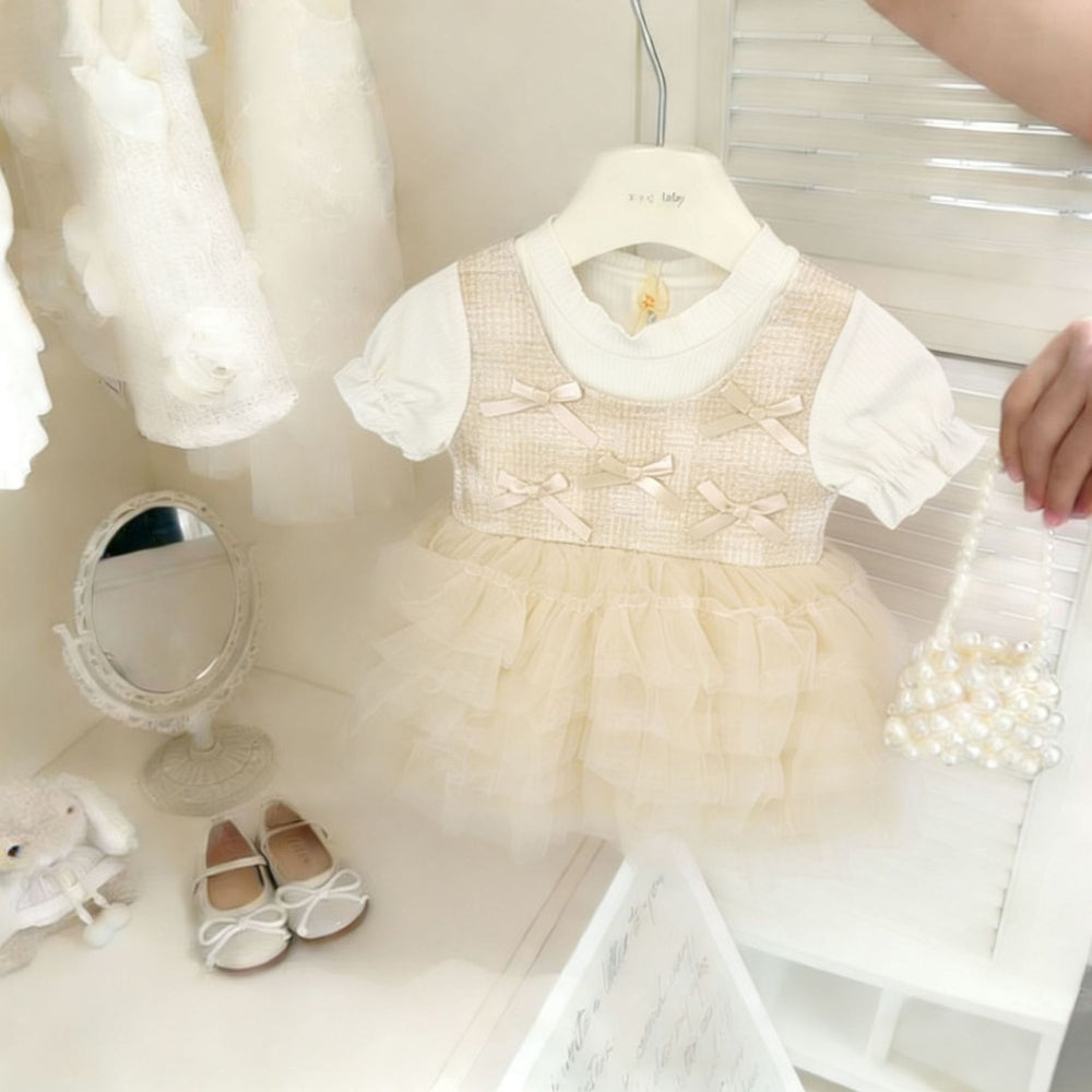 【dropshipping】 new summer collection: adorable summer dresses for baby girls - lightweight princess style for infants and toddlers