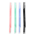 Portable double-head eyebrow razor - women's safe micro-blading eyebrow shaper - stainless steel blades - beauty tool wholesale
