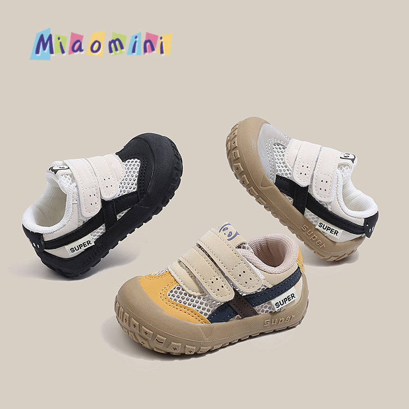 Kids' first walking shoes -  spring/summer new collection: wide fit, anti-collision, non-slip sandals for baby boys and girls (ages 1-3)
