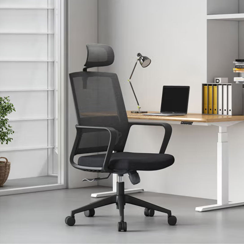 Computer chair, comfortable for long periods of sitting, office chair, dormitory, college student study, waist protection, arched back chair, desk stool