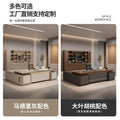 Modern executive desk and chair set - minimalist office furniture for ceo, manager, and supervisor - premium style