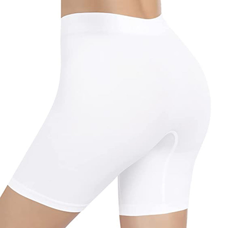 Cross-border hot-selling e-commerce seamless yoga shorts three-point high-waisted sports nude tight boxer fitness shorts