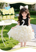 Girls' princess dress - new  summer collection - birthday outfit for little girls - stylish dress for baby girls' first birthday - cotton