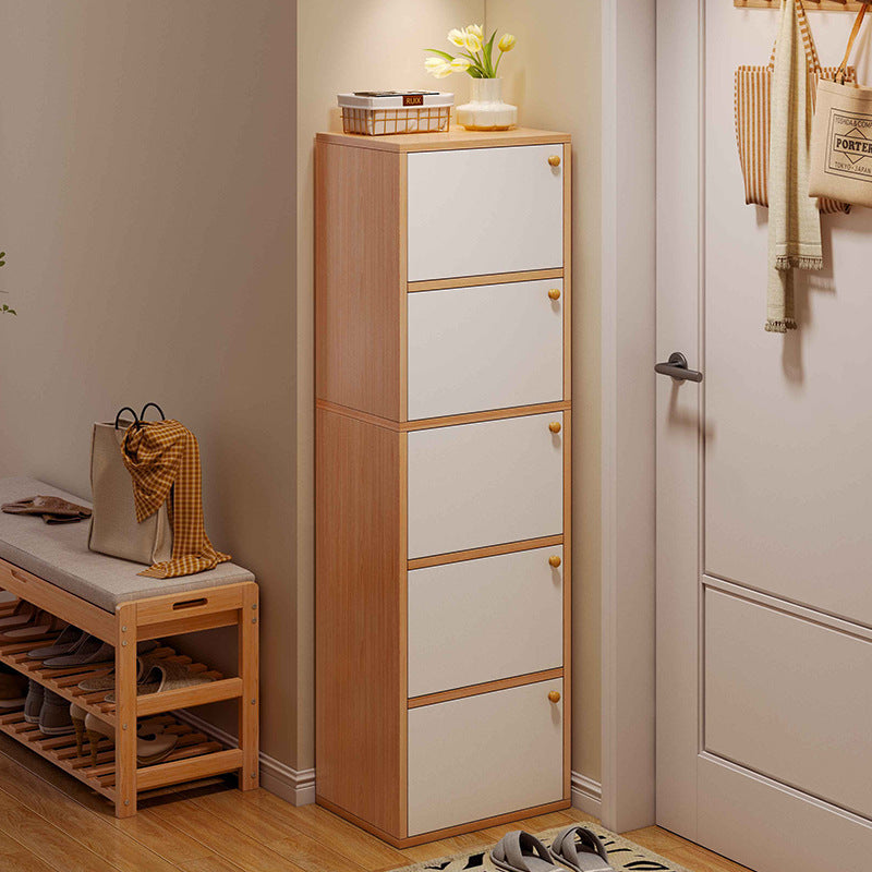 Shoe cabinet Small and narrow multi-layer storage locker at the entrance of the household, corner entrance cabinet, indoor new 2025 explosive shoe rack