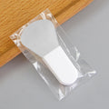 Cosmetic beauty silicone-like brush mask applicator - short handle, new mini mud mask smoothing facial beauty tool