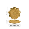 Insaccessible luxury ceramic western food plate scandinavian relief restaurant for home steak plate fruit dessert plate model room plate