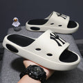 Trendy chunky platform men's slippers - eva detachable "cloud-like" comfort - summer outdoor wear - unisex slides - new 2025 wholesale