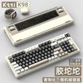 Kzzi k98pro tri-mode wireless mechanical keyboard - office, gaming, mahjong, silent, customizable, esports
