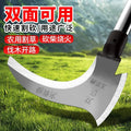 Chuangyi high manganese steel sickle agricultural grass cutting and wheat cutting special firewood cutting and pruning rice cutting tools factory direct sales