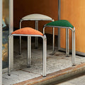 Same-day shipping on vintage-style stools. stackable retro cafe dining chairs, triangular stools, perfect for small spaces, and stainless steel office chairs