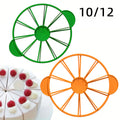 Cake divider diy baking cutter, cake slicer 10/12 portion equal division cutter baking tool