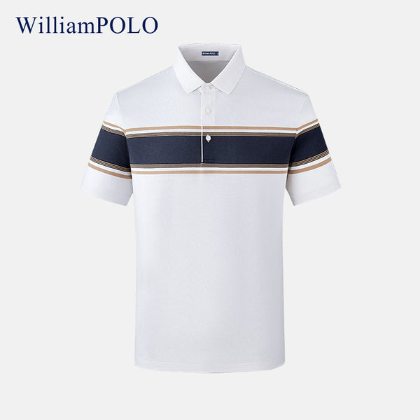 Emperor Paul Men's Short Sleeve Polo Shirt New Spring and Summer Fashion Casual Men's Wholesale Lapel Overalls Top