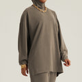 fashionin stock  new arrival middle east women's topslooseoutwearfashionlong sleeves t-shirt