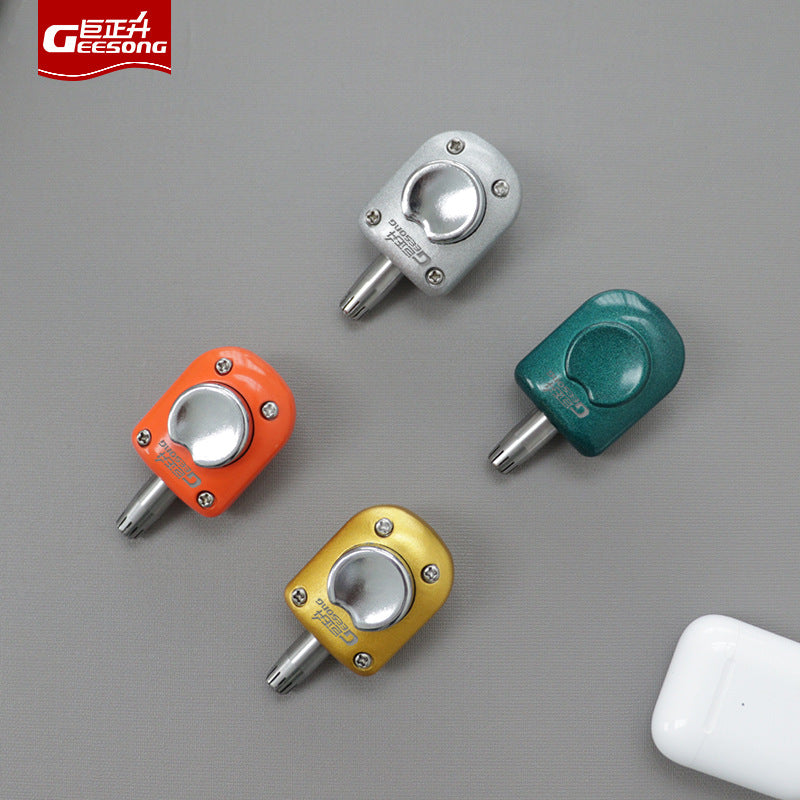 Manual nose hair trimmer, new men's and women's portable nose hair trimmer, mechanical waterproof shaving, nose hair scissors