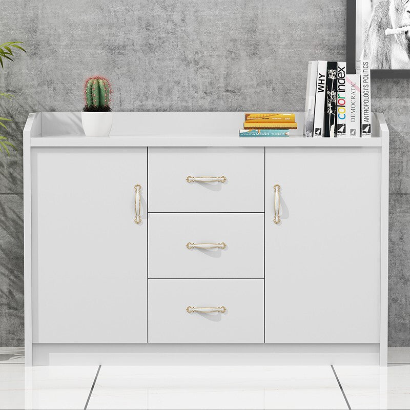 Modern minimalist office furniture: manager's conference room panel tea cabinet, file cabinet, 8060 low cabinet