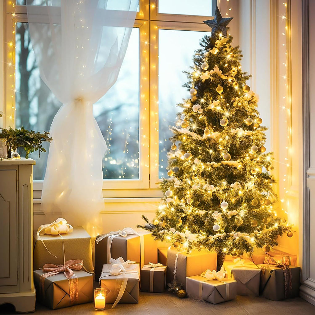 Cross-border led light string festive Christmas decoration waterproof light string gypsy flash wedding party arrangement string lights